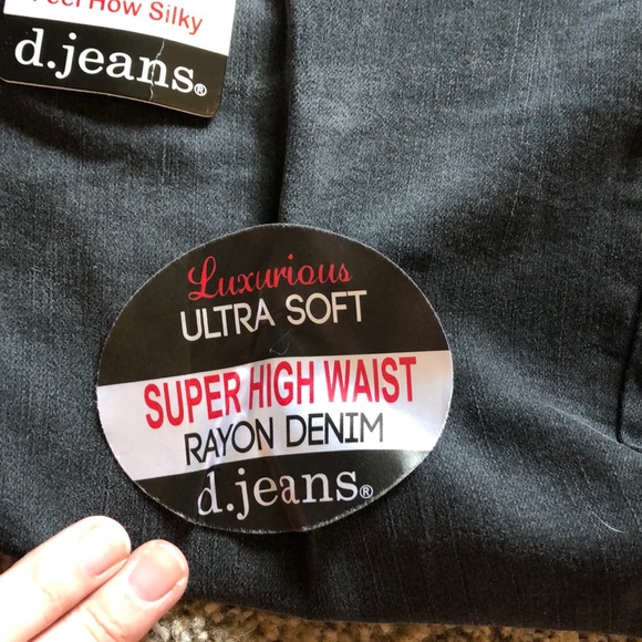 NWT d. jeans Black Denim Jeans - - Picture 4 of 10